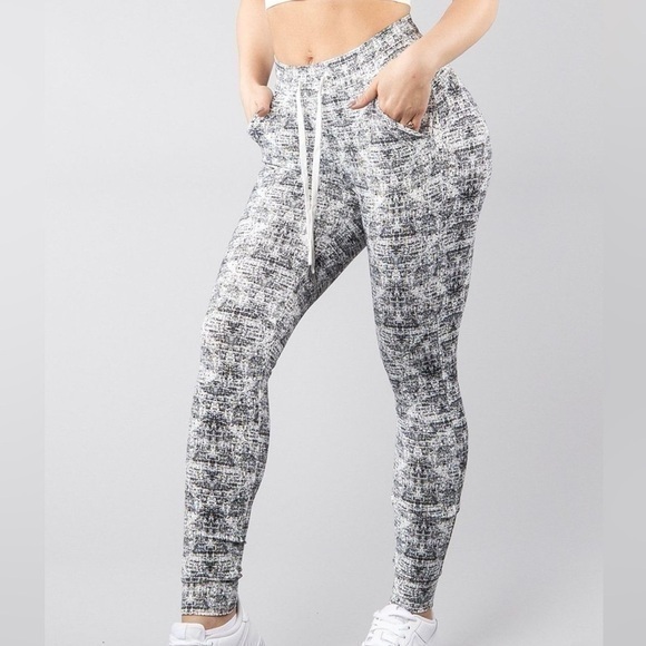 Buffbunny Jasmine Joggers Gray High Waist S